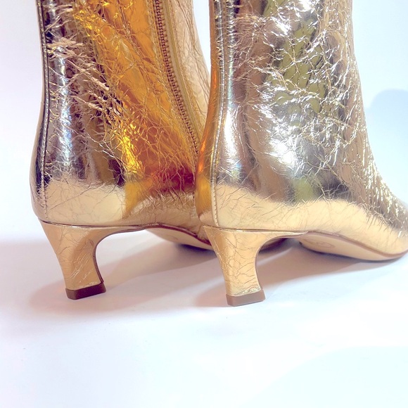 $119 NWOB MICHAEL Michael Kors
COSMO KITTEN BOOTIE - Ankle boots - pale gold - Picture 5 of 10